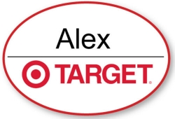 Alex from Target Name Badge
